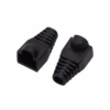 Capucha para Conector Plug RJ   American NET F  P NG Pack de  Capuchas Cerradas para Conector RJ Color Negro Marca American NET F  P NG