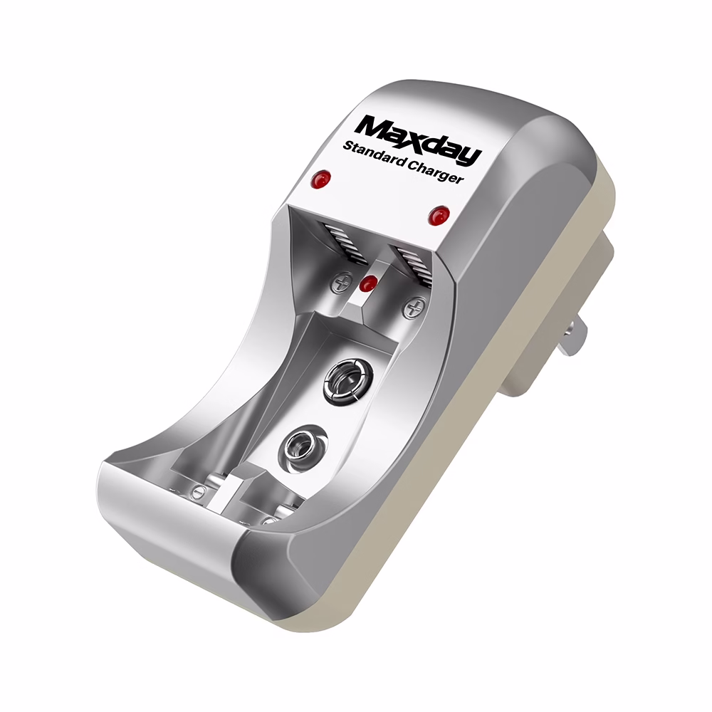 Cargador de Pilas AA AAA V Maxday MD B Dile adiós a las pilas agotadas con el Cargador de Pilas Maxday MD B