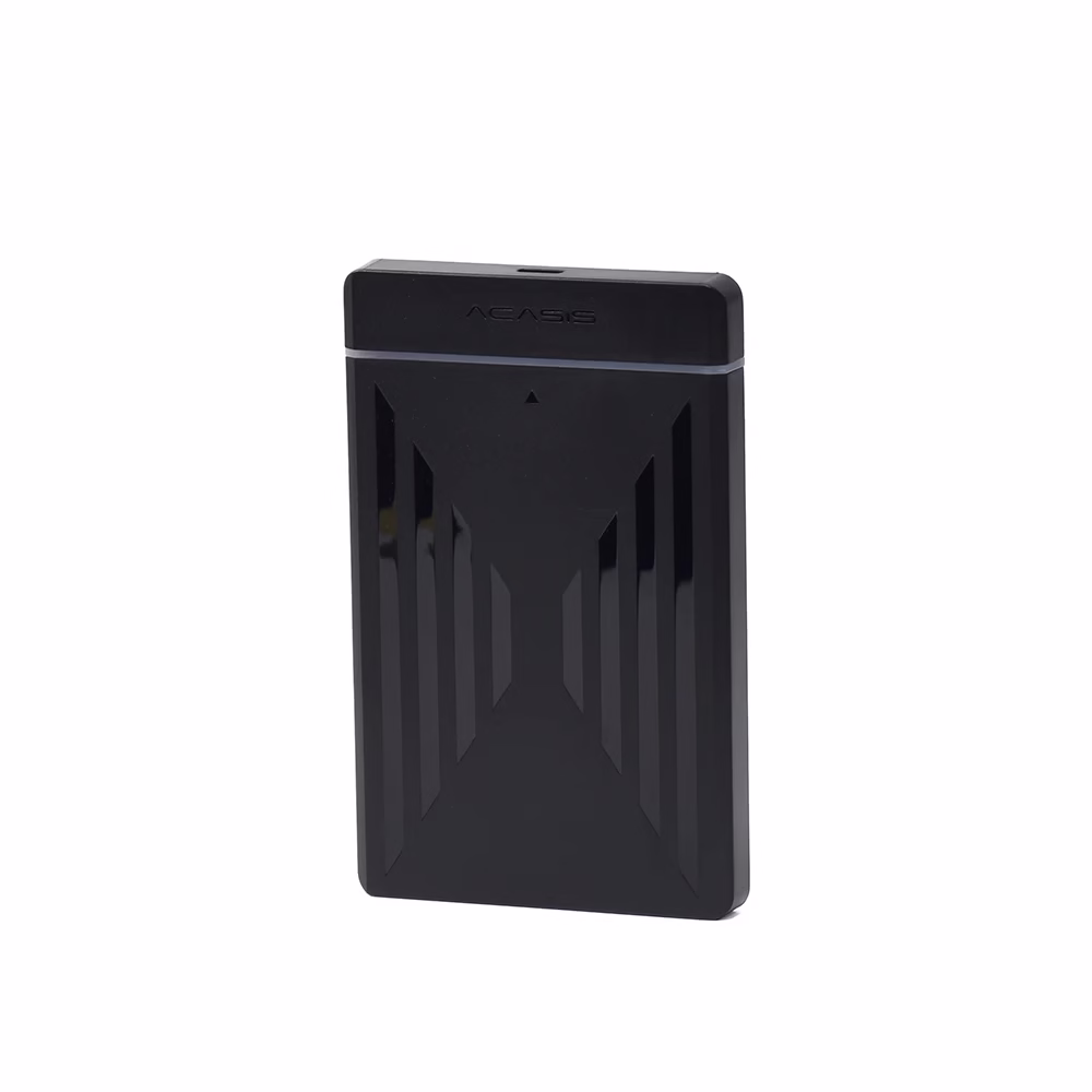 Case para Disco Duro SSD y HDD de  con Conector USB C Marca Acasis EC  Expande tu Almacenamiento con Estilo Carcasa para Disco Duro de  SSD y HDD de Laptop Diseño Compacto Conector USB Tipo C y Adaptador a USB    ACASIS