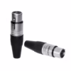 Conector Canon XLR Hembra BatBlack LA AG XLR Hembra BatBlack LA AG La conexión perfecta para tus equipos de audio