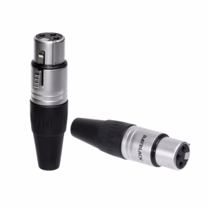 Conector Canon XLR Hembra BatBlack LA AG