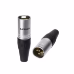 Conector Canon XLR Hembra BatBlack LA AG