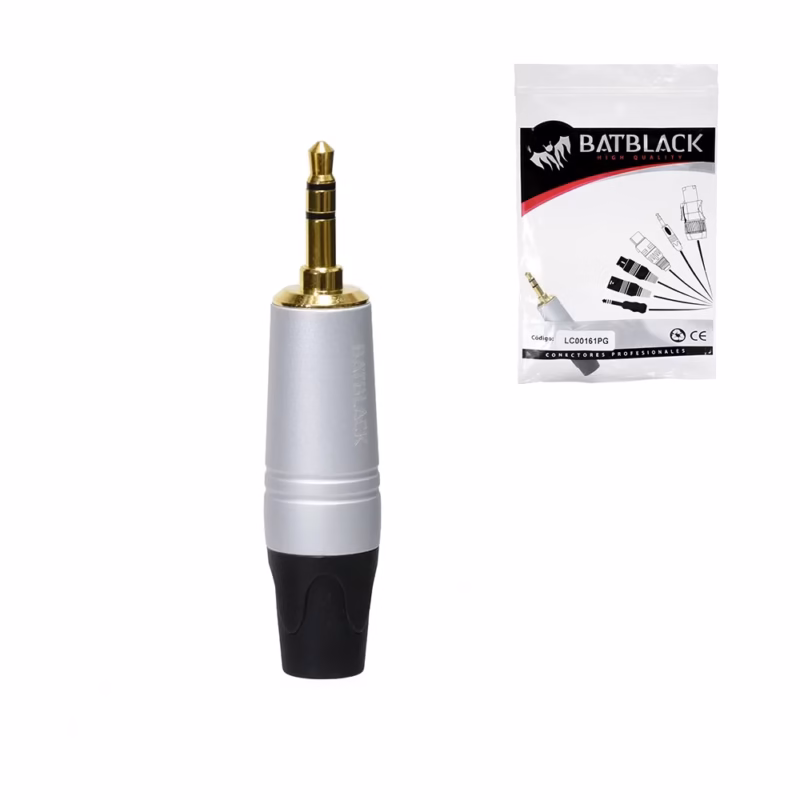 Conector MiniPlug mm BatBlack LCPG