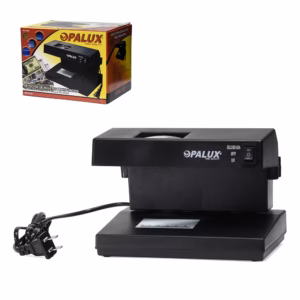 Detector de Billetes Falsos Opalux OP  | Luz UV y Lupa para Autenticación Precisa