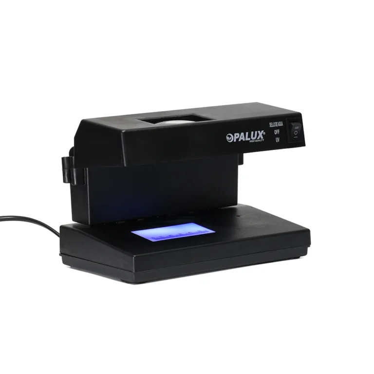 Detector de Billetes Falsos Opalux OP-2138: Seguridad y Precisión al Instante