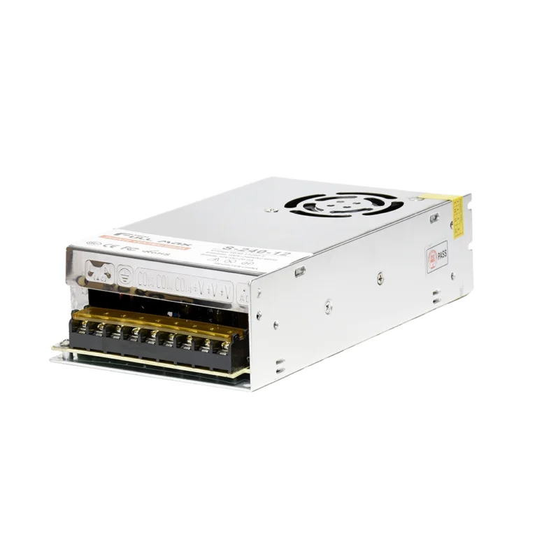 Fuente Switching 12V 20A High Full Max ZZ-12240-F Fuente Conmutada de 12 Voltios 20 Amperios con Ventilador incorporado HFM S-240-12: ¡Potencia tu equipo con la Fuente Switching 12V 20A High Full Max ZZ-12240-F!