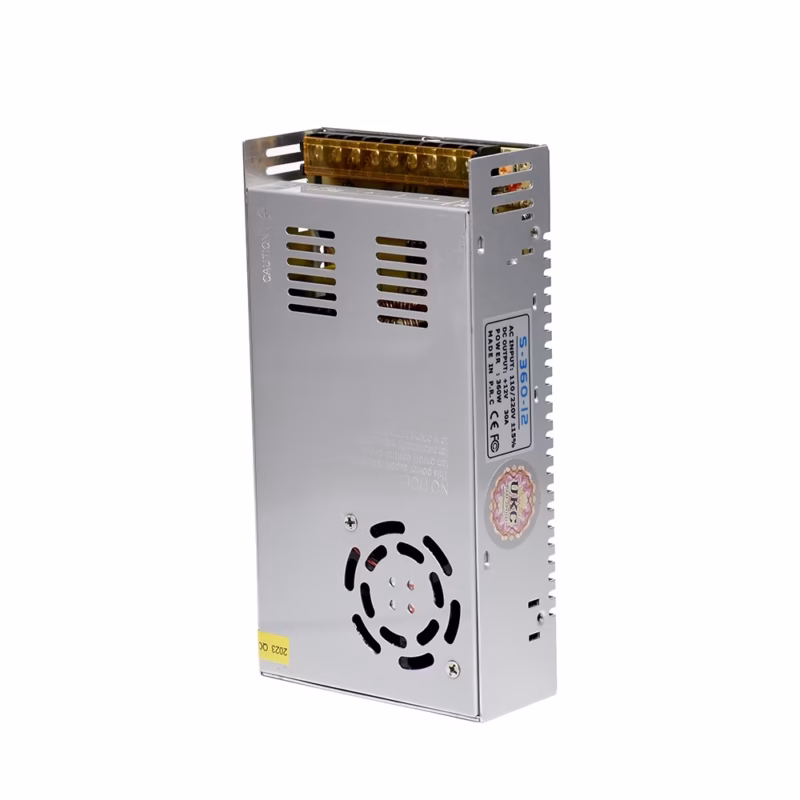 Fuente Switching 12V 30A UKC S-360-12_____01 Fuente Switching 12V 30A UKC S-360-12 Fuente Conmutada de 12 Voltios 30 Amperios para Tiras LED, ¡Potencia tu mundo con la Fuente Switching 12V 30A UKC S-360-12!