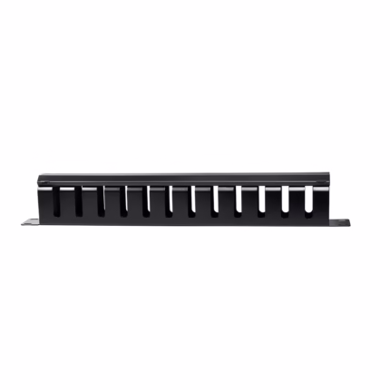 Ordenador de Cables de 1RU para Gabinete FD-OKR12-1U Optimiza tu espacio con el Organizador de Cables de 1RU Metálico para Gabinete, American NET FD-OKR12-1U