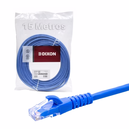 Patch Cord Cat  Metros DIXON URTFU MB Cable Patch Cord Cat m Azul LSZH Dixon URTFU MB Conecta tu mundo a otro nivel