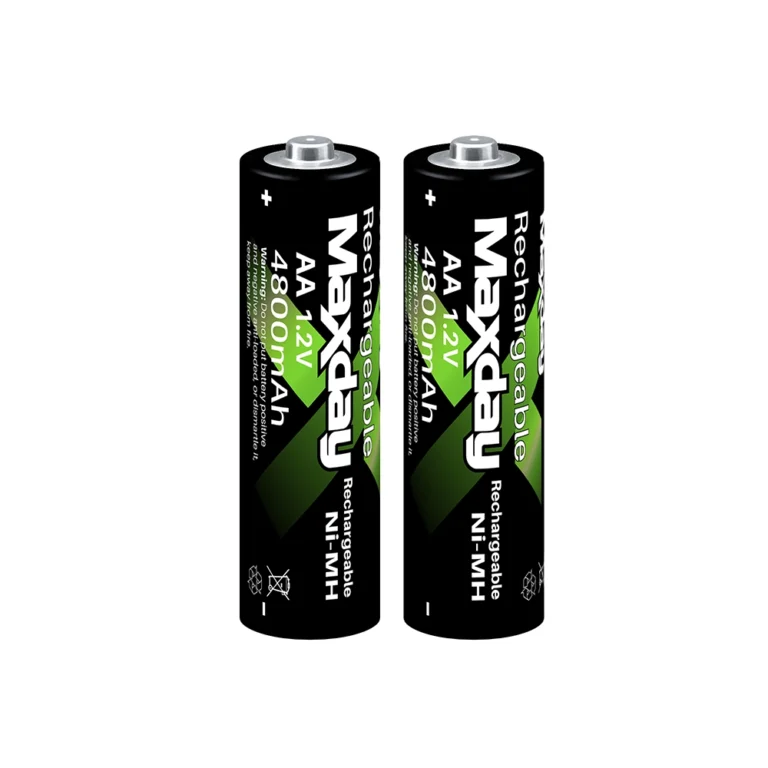 Pila Recargable AA Ni-MH MaxDay MD-1076 Pack de 2 Pilas Recargables AAA Ni-MH 2800mAh MaxDay MD-1077