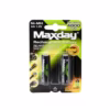 Pila Recargable AA Ni MH MaxDay MD  Pack de  Pilas Recargables AAA Ni MH mAh MaxDay MD 