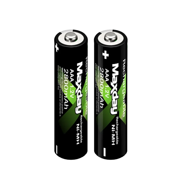 Pilaa Recargable AAA Ni-MH 2800mAh MaxDay MD-1077 ¡Energía duradera para tus dispositivos con las Pilas Recargables MaxDay MD-1077!