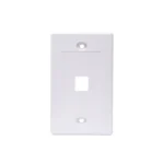 Placa de Pared de 1 Puerto Ejecutiva Dixon JE317A-V1-WH Placa de Pared Dixon JE317A-V1-WH: Elegancia y Funcionalidad en tu Red