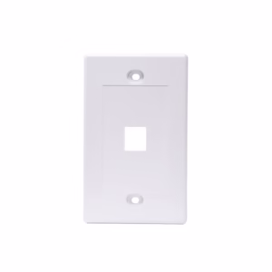 Placa de Pared de 1 Puerto Ejecutiva Dixon JE317A-V1-WH Placa de Pared Dixon JE317A-V1-WH: Elegancia y Funcionalidad en tu Red
