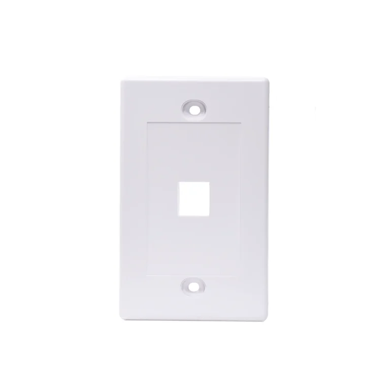 Placa de Pared de 1 Puerto Ejecutiva Dixon JE317A-V1-WH Placa de Pared Dixon JE317A-V1-WH: Elegancia y Funcionalidad en tu Red