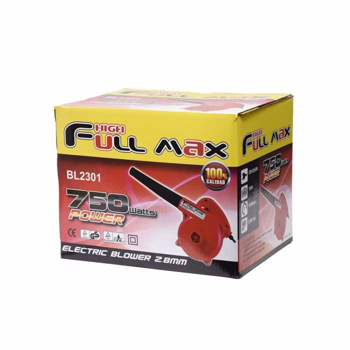 Soplador de W High Full Max ZZ BL Blower Soplador  Aspirador  de W RPM Color Rojo incluye accesorios marca High Full Max Modelo ZZ BL Blower Desata la potencia con el Soplador High Full Max ZZ BL