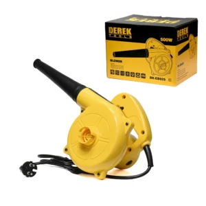 Sopladora Eléctrica 500W Dereck Tools BK-EB825, Blower: Soplador Aspirador Eléctrico de 500W Domina el viento y la suciedad con el Soplador Aspirador Eléctrico 500W Derek Tools BK-EB825: 2 en 1, Potencia y Versatilidad