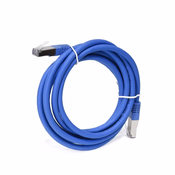 Cable Patch Cord CatA M SFTP Color Azul con Chaqueta LSZH  Modelo LTT PCA A  marca LT USA Cable Patch Cord CatA de  Metros Conectividad Segura y Rápida para tu Red