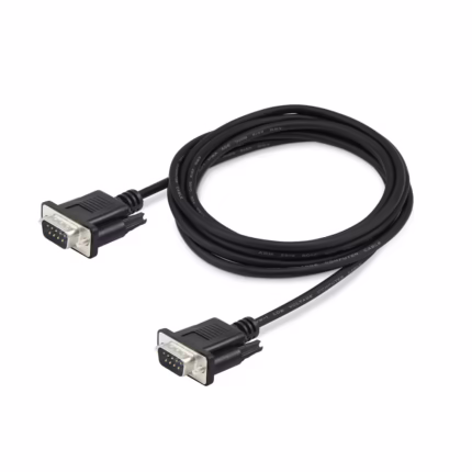 Cable Serial DB9 RS232 Macho a Macho 1.5 Metros Trautech PE-PC0053 Conectividad confiable y de alta velocidad para tus dispositivos seriales