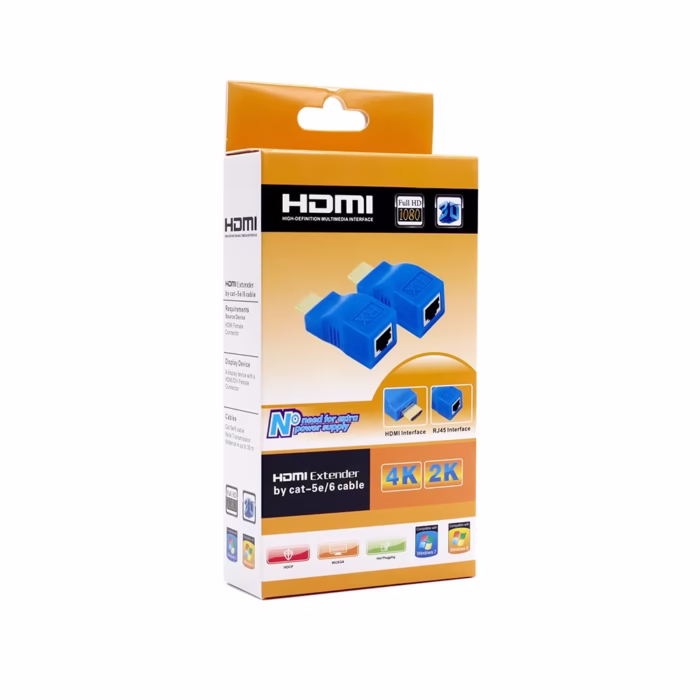 Extender HDMI de M por UTP American NET GP  M K Extiende tu señal HDMI hasta  metros con el Extensor HDMI American NET GP  M K