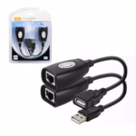 Extender USB de 40M por UTP American NET GP-010-50M-A Extiende tus conexiones USB hasta 40 metros con el Extensor USB American NET DP-010-50M-A