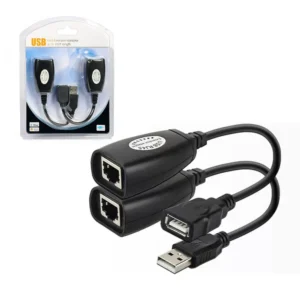 Extender USB de 40M por UTP American NET GP-010-50M-A Extiende tus conexiones USB hasta 40 metros con el Extensor USB American NET DP-010-50M-A
