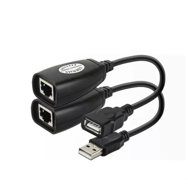 Extender USB de 40M por UTP American NET GP-010-50M-A Extiende tus conexiones USB hasta 40 metros con el Extensor USB American NET DP-010-50M-A