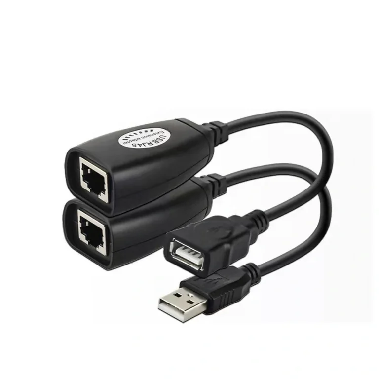 Extender USB de 40M por UTP American NET GP-010-50M-A Extiende tus conexiones USB hasta 40 metros con el Extensor USB American NET DP-010-50M-A