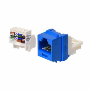 Jack cat6 Azul Panduit NK6TMBU Mejora tu red con el Jack Cat6 Azul Panduit NK6TMBU Netkey
