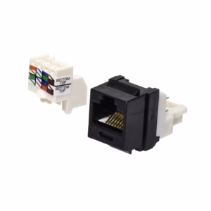 Jack Cat6 Negro Panduit NK6TMBL Mejora tu red con el Jack Cat6 Negro Panduit NK6TMBL Netkey