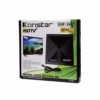 Antena Digital Ultra Delgada Konstar KS  Antena UHV VHF Ultra Delgada Recepción nítida de TDT e ISDB T en un diseño minimalista