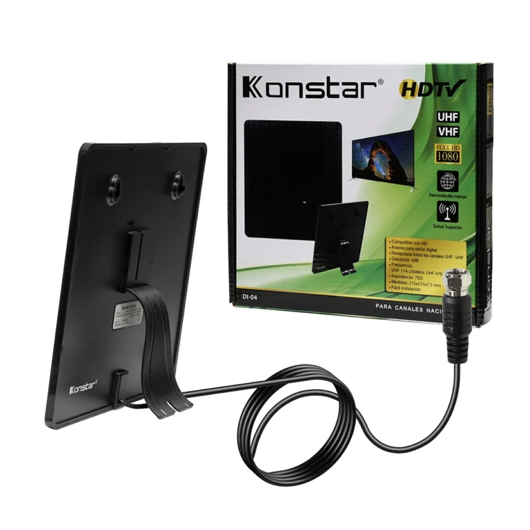 Antena TDT Konstar DI-04 Antena Digital Terrestre Konstar DI-04: Recepción nítida de TDT e ISDBT en alta definición