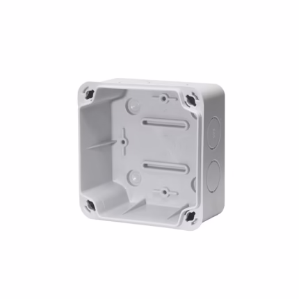 Distribución Eléctrica Caja solera para Cámaras de Seguridad, Caja de Pase Solera 113x113x68mm