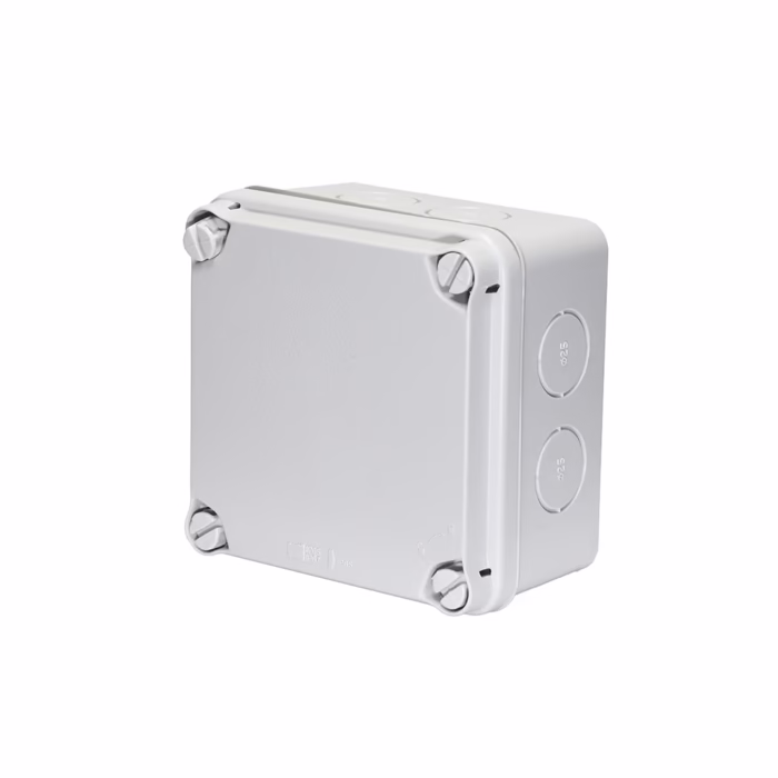 Distribución Eléctrica Caja solera para Cámaras de Seguridad Caja de Pase Solera xxmm
