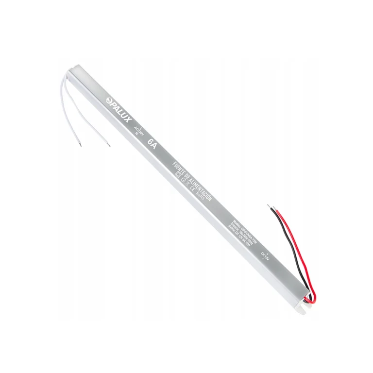 Fuente de 12V 6A Slim Opalux OP-F12V6A-72W ¡Potencia y eficiencia para tus tiras LED con la Fuente de Alimentación Ultra Slim 12V 6AMP!