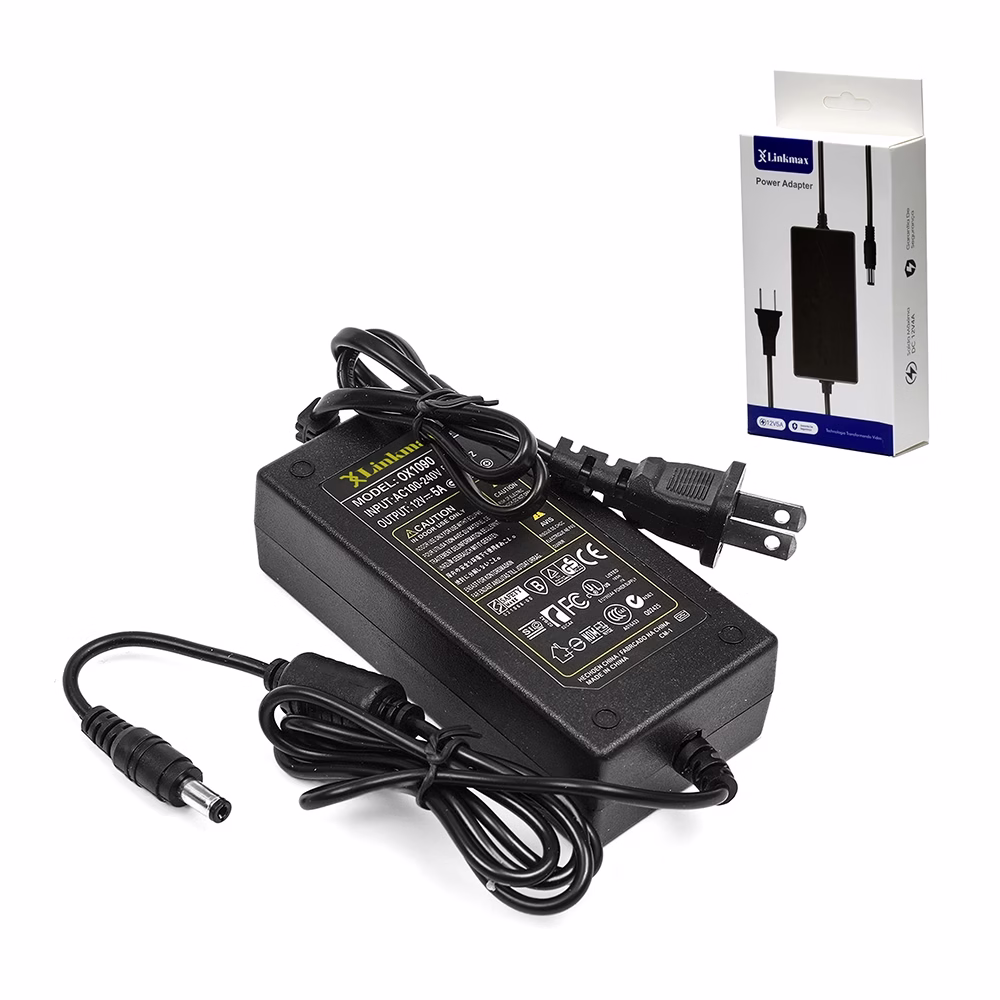 Adaptador de V A Linkmax OX  Fuente de alimentación robusta y versátil para tus dispositivos electrónicos Fuente de V A para tiras LED