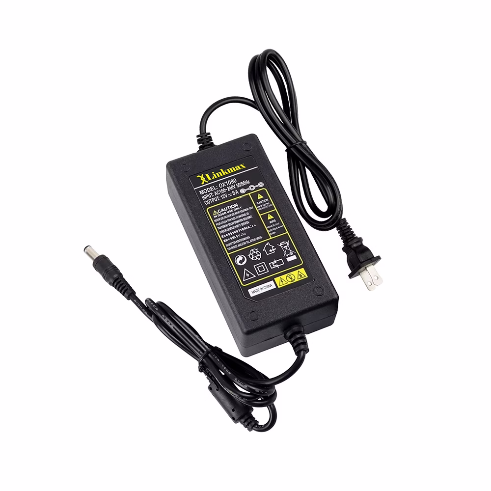 Adaptador de V A Linkmax OX  Fuente de alimentación robusta y versátil para tus dispositivos electrónicos Fuente de V A para tiras LED