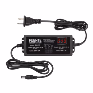 Adaptador de 24V 3A OX-1079: Alimentación universal para tus dispositivos electrónicos