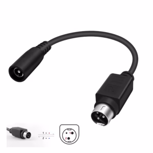 Adaptador 3 PIN a Plug DC Hembra de 5.5x2.5mm (ADP-199): Alimenta tus Dispositivos Electrónicos de Forma Versátil
