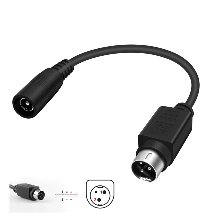Adaptador 3 PIN a Plug DC Hembra de 5.5x2.5mm (ADP-199): Alimenta tus Dispositivos Electrónicos de Forma Versátil