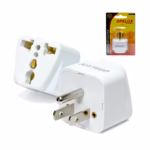 Adaptador Enchufe con Toma a Tierra OP-603-F Opalux Adaptador Universal Opalux OP-603-F: Viaja por el mundo sin preocupaciones de conectividad