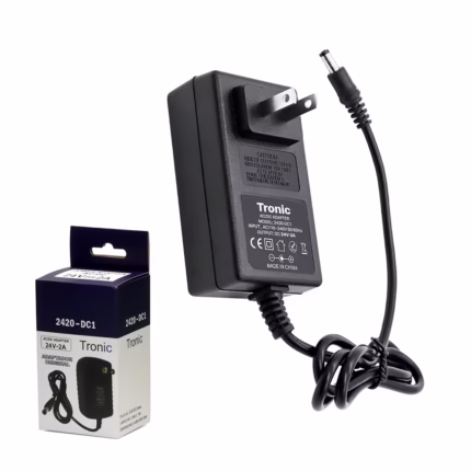 Adaptador de V A Tronic  DC Alimentación confiable para tus dispositivos electrónicos Fuente de Voltaje de V A AJ TD