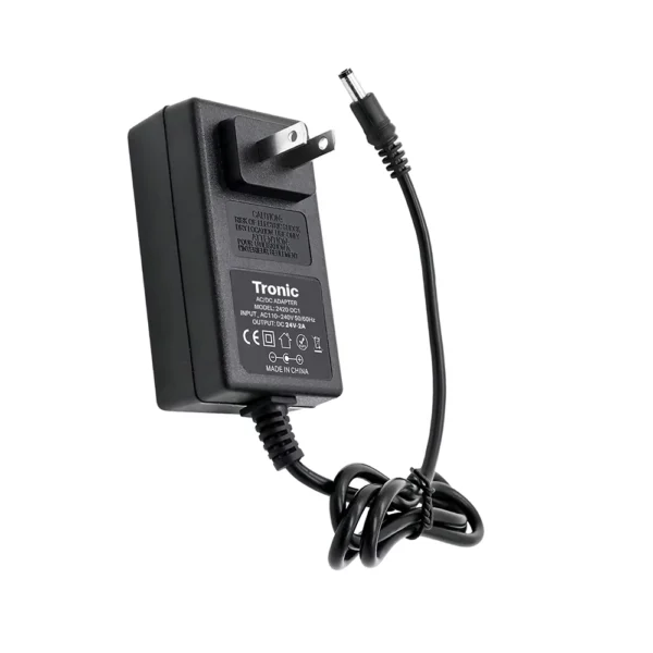 Adaptador de 24V 2A Tronic 2420-DC1: Alimentación confiable para tus dispositivos electrónicos Fuente de Voltaje de 24V 2A AJ-TD01