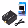 Convertidor Optico a RCA Audio Análogo P  Convertidor de Audio Digital a Analógico Disfruta de tu audio en múltiples formatos
