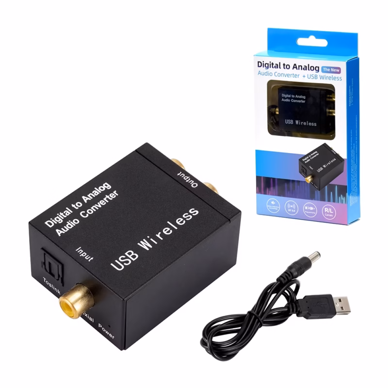 Convertidor Optico a RCA Audio Análogo P