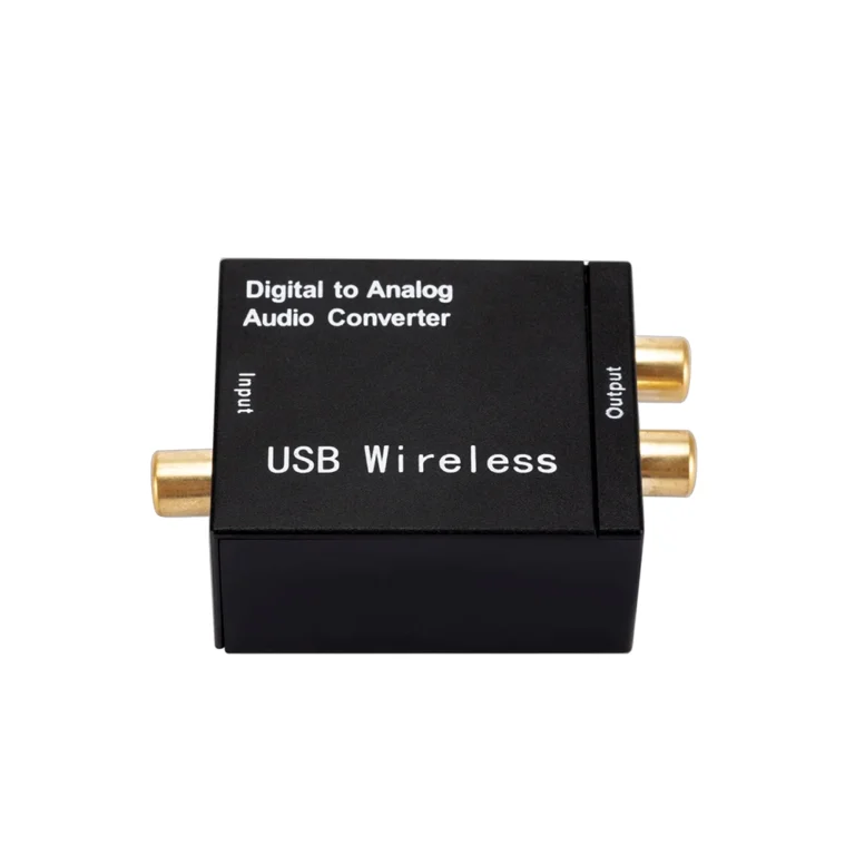 Convertidor Optico a RCA Audio Análogo P-70 Convertidor de Audio Digital a Analógico: Disfruta de tu audio en múltiples formatos