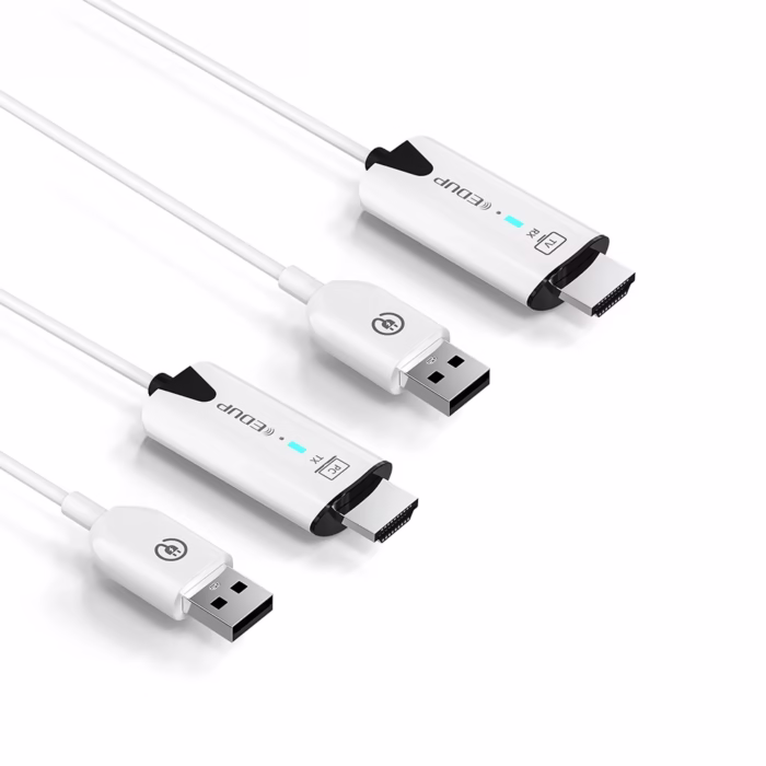 Extender HDMI Inalámbrico de  Metros Marca EDUP Modelo EH WD Extensor HDMI Inalámbrico EDUP EH WD Disfruta de tu contenido en alta definición sin cables