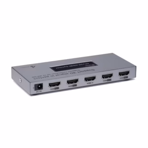 Splitter HDMI 1x4 4K Dtech DT-7144A: Multiplica tu contenido en 4 pantallas con calidad excepcional, GP-DT7144A