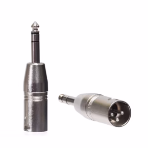 Adaptador Canon Macho a Plug 6.35mm Estéreo - High Full Max ZZ-YSR2018 Adaptador Canon Macho a Plug mm Estéreo High Full Max ZZ YSR | Conexión de Audio Profesional