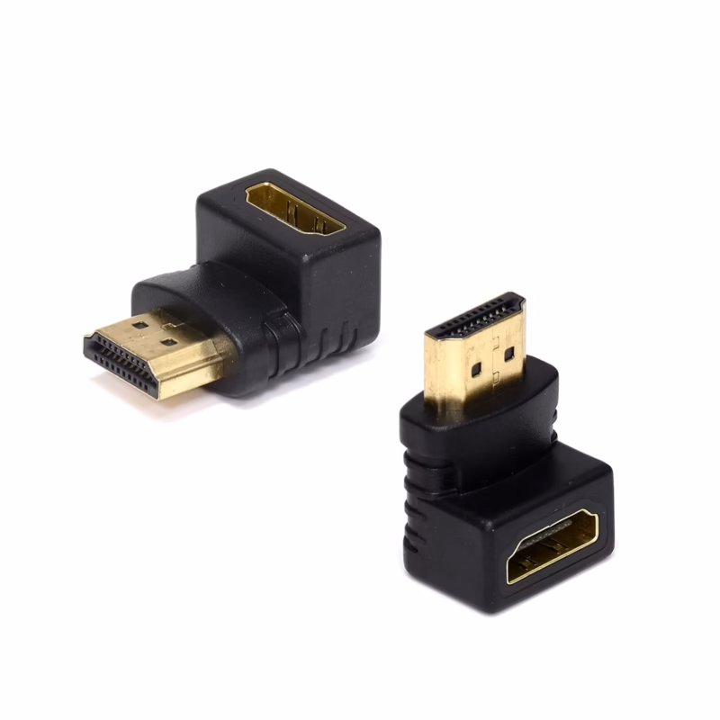 Adaptador HDMI Codo ° Invertido ADP  Conexiones Discretas y sin Enredos
